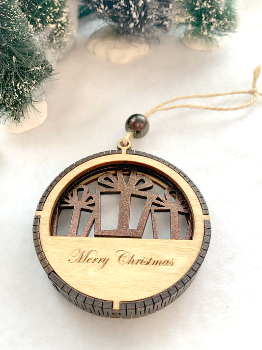 3 layer Wood Ornament/Gift Insert